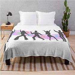 Dancing with Strangers Throw Blanket
