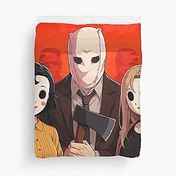 The Strangers Creepy Horror Duvet Cover