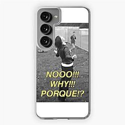 NO WHY PORQUE sticker the Strokes In Transit  Samsung Galaxy Soft Case