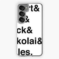 The Strokes Black Text Samsung Galaxy Soft Case
