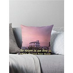 Reptilia - The Strokes band design Throw Pillow