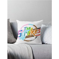 The Strokes Pride Flag ?️‍?  Throw Pillow