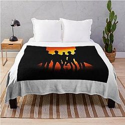 the strokes merch Throw 담요