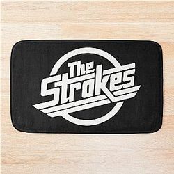 The Strokes Merch The Strokes Logo Bath Mat