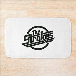 The Strokes Merch The Strokes Logo Bath Mat