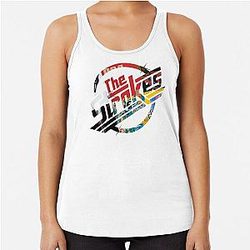 The Strokes Album Logo Racerback Tank Top