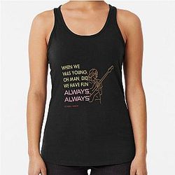 Someday - The Strokes Racerback Tank Top