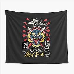 line the strokes art Tapestry