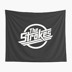 The Strokes Merch The Strokes Logo Tapestry
