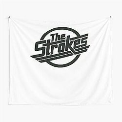 The Strokes Merch The Strokes Logo Tapestry