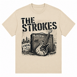 The Strokess CBGB HTCT2706 The Strokes T-Shirts