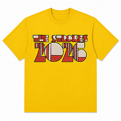 The Strokes 2026 Gold HTCT2706 The Strokes T-Shirts