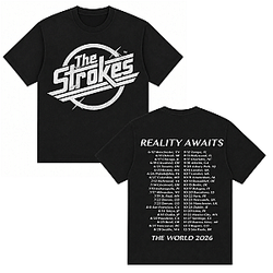 Reality Awaits 2026 Tour HTCT2706 The Strokes T-Shirts