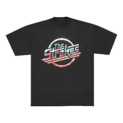 Chrome Logo Graphic Tee LA0207 The Strokes T-Shirts