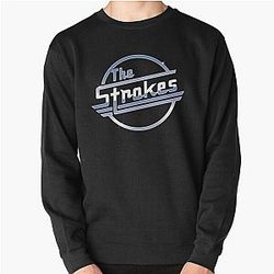 The Strokes Merch The Strokes Logo Pullover Sweatshirt