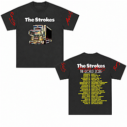 Reality Awaits World Tour 2026 Truck LA1608 The Strokes T-Shirts