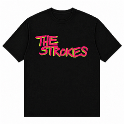 The Strokes Neon Shadow HTCT2608 The Strokes T-Shirts
