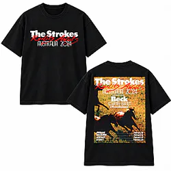 Tour & Running Horses LA2909 The Strokes T-Shirts