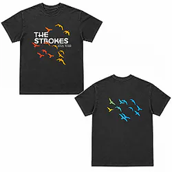 2026 Tour Birds Flying LA1608 The Strokes T-Shirts