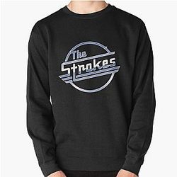 The Strokes Merch The Strokes Logo Pullover Sweatshirt