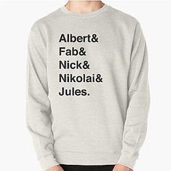 The Strokes Black Text Pullover Sweatshirt