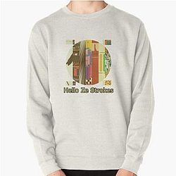 Hello Ze Strokes - The Strokes album cover Pullover Sweatshirt