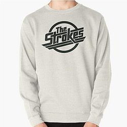 The Strokes Merch The Strokes Logo Pullover Sweatshirt