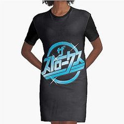  The Strokes Japan Logo  Graphic T-Shirt Dress