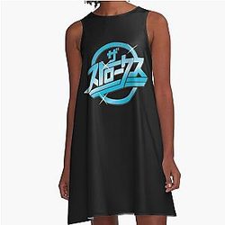 The Strokes Japan Logo Essential T-Shirt A-Line Dress