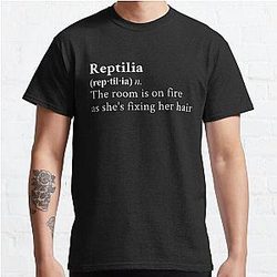 Reptilia 이름 * The Strokes 클래식 티셔츠