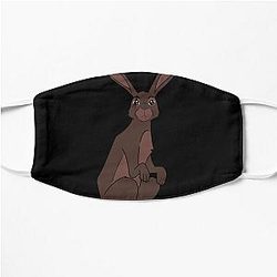 The Strokes At The Door Rabbit Flat Mask