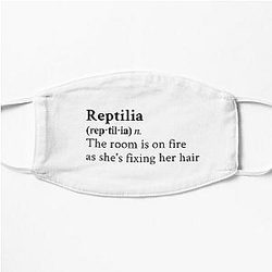 Reptilia 이름 * The Strokes 플랫 마스크
