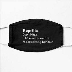 Reptilia by The Strokes Flat Mask