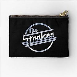 The Strokes Merch The Strokes Logo Zipper Pouch