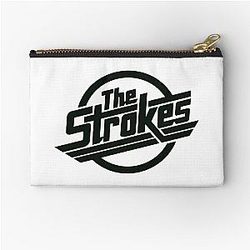 The Strokes Merch The Strokes Logo Zipper Pouch