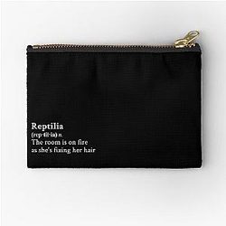 Reptilia by The Strokes Zipper Pouch