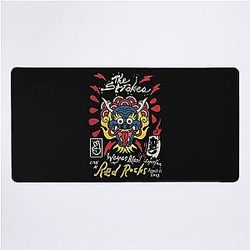 line the strokes art Desk Mat