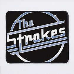 The Strokes Merch The Strokes Logo Mouse Pad