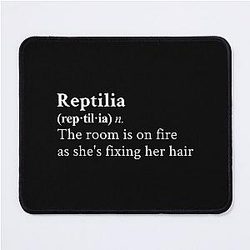 Reptilia by The Strokes Mouse Pad