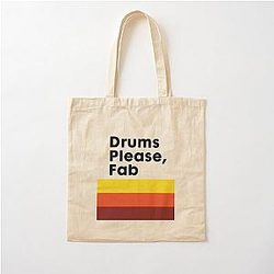 Drums please, Fab - The Strokes band designs, sticker, mug, t-shirt, etc Cotton Tote Bag