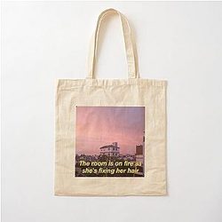 Reptilia - The Strokes band design Cotton Tote Bag