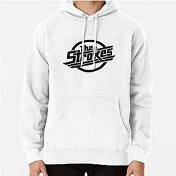 The Strokes 팟캐스트 The Strokes 로고 Pullover Hoodie