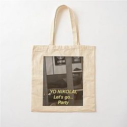 the strokes - In transit- Yo Nikolai, let's go... party Cotton Tote Bag