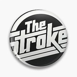 The Strokes Merch The Strokes Logo Pin