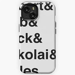 The Strokes Black Text iPhone Tough Case