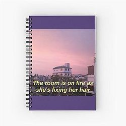 Reptilia - The Strokes band design Spiral Notebook