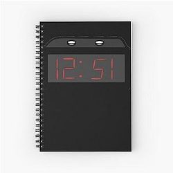 The Strokes 1251 Sticker Spiral Notebook