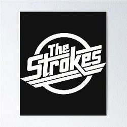 The Strokes Merch The Strokes Logo Poster