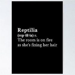 Reptilia by The Strokes Poster