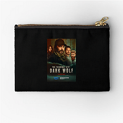 The Terminal List Dark Wolf The Best TV Series The Terminal List Dark Wolf Zipper Pouches
